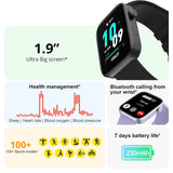 Smartwatch COLMI P71 Para Homens e Mulheres Bluetooth Atender Chamada, Relógio inteligente IP68